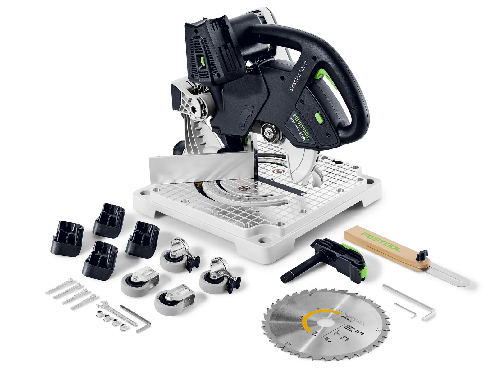 Scie à onglets sans fil Festool SYMC 70 EB