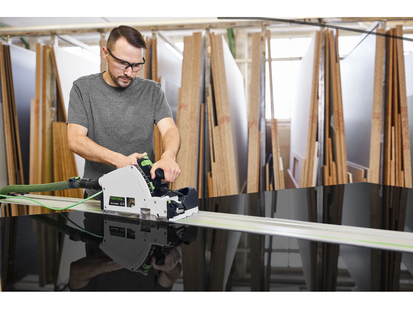 Scie plongeante avec inciseur Festool TSV 60 KEBQ 5
