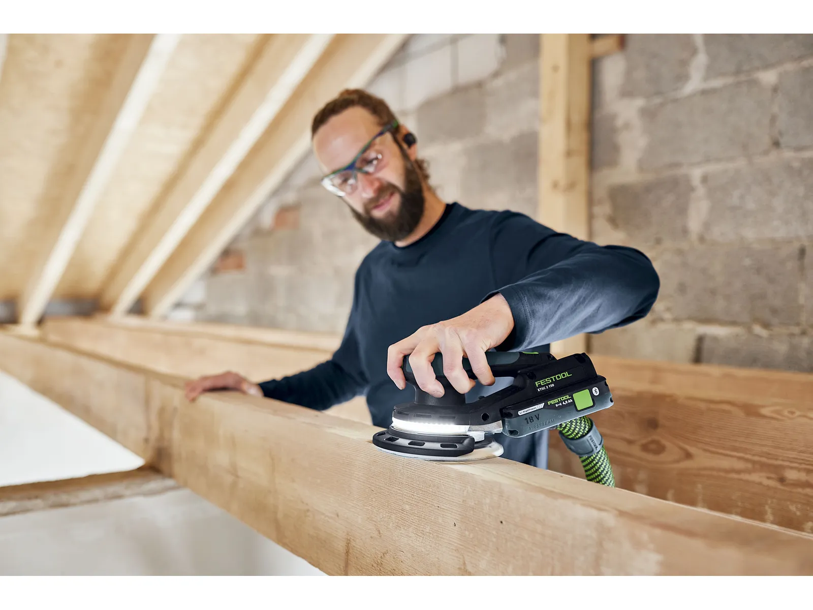 Ponceuse excentrique sans fil Festool ETSC 2 150 3