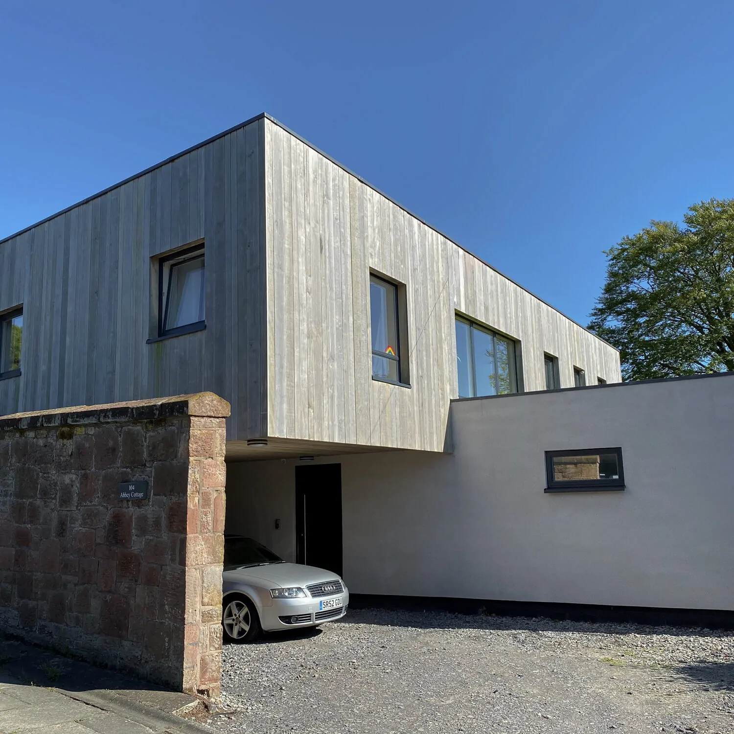 Bungalow transformé en maison d’architecte