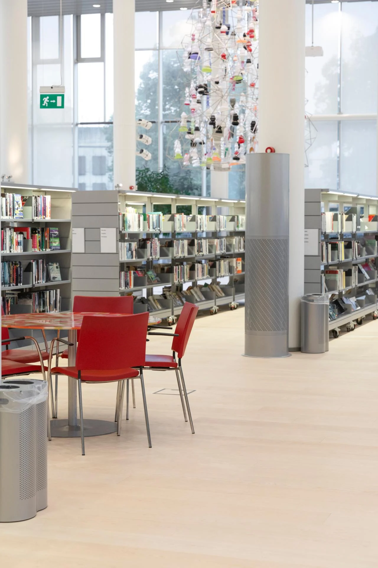 La bibliothèque de Halmstad devient un havre naturel