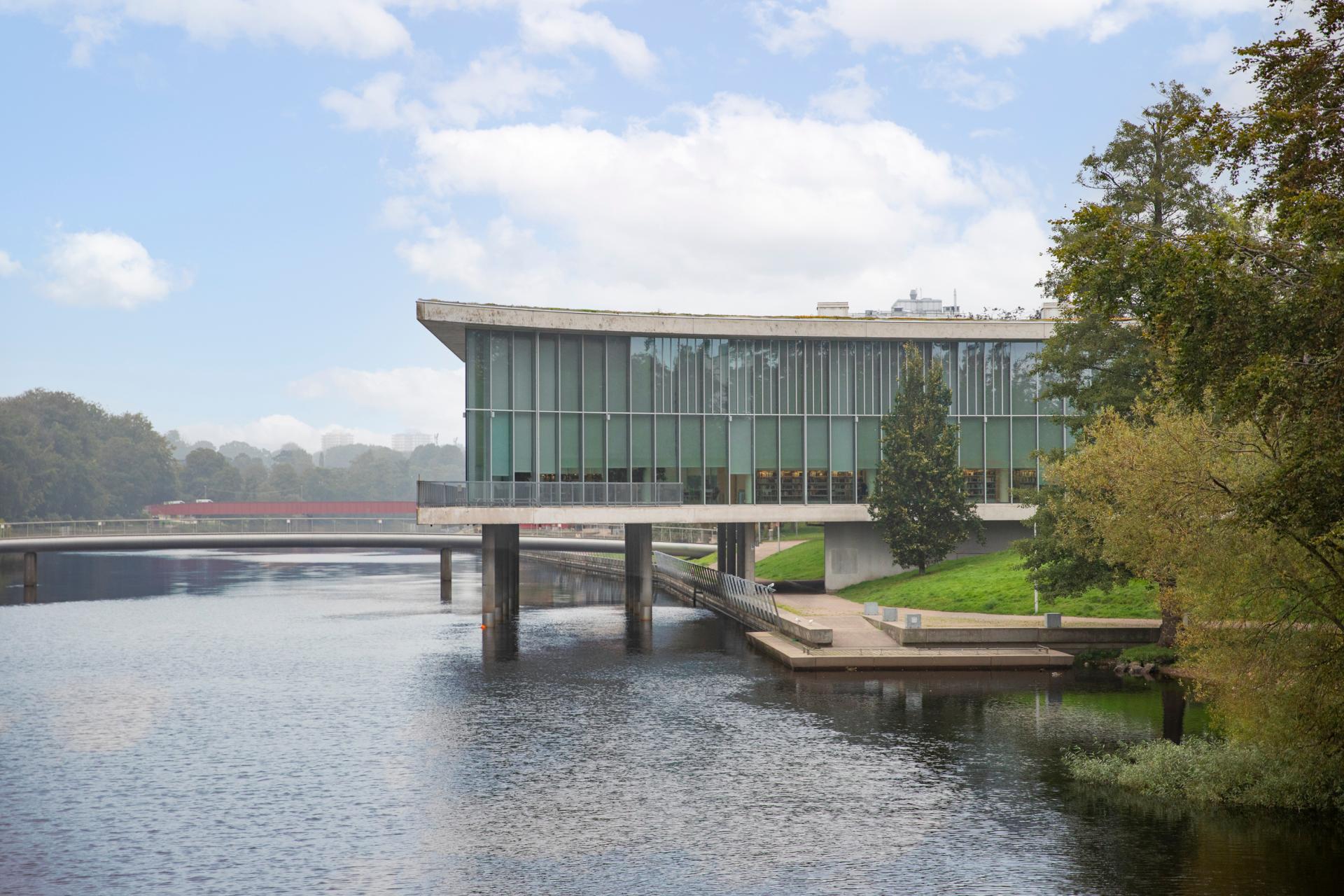 La bibliothèque de Halmstad devient un havre naturel