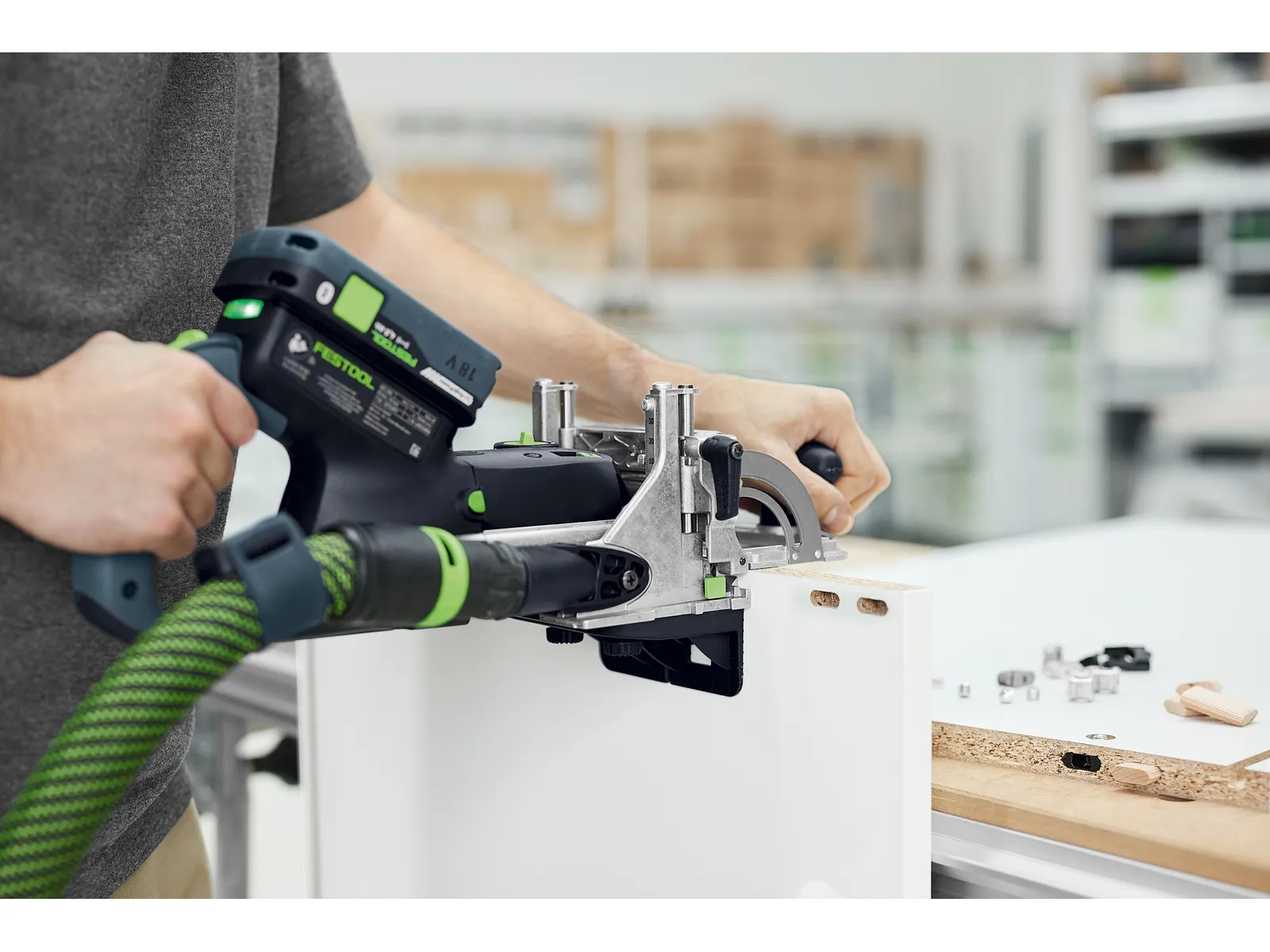 Fraiseuse à lamelles DOMINO sans fil Festool DFC 500 E 3