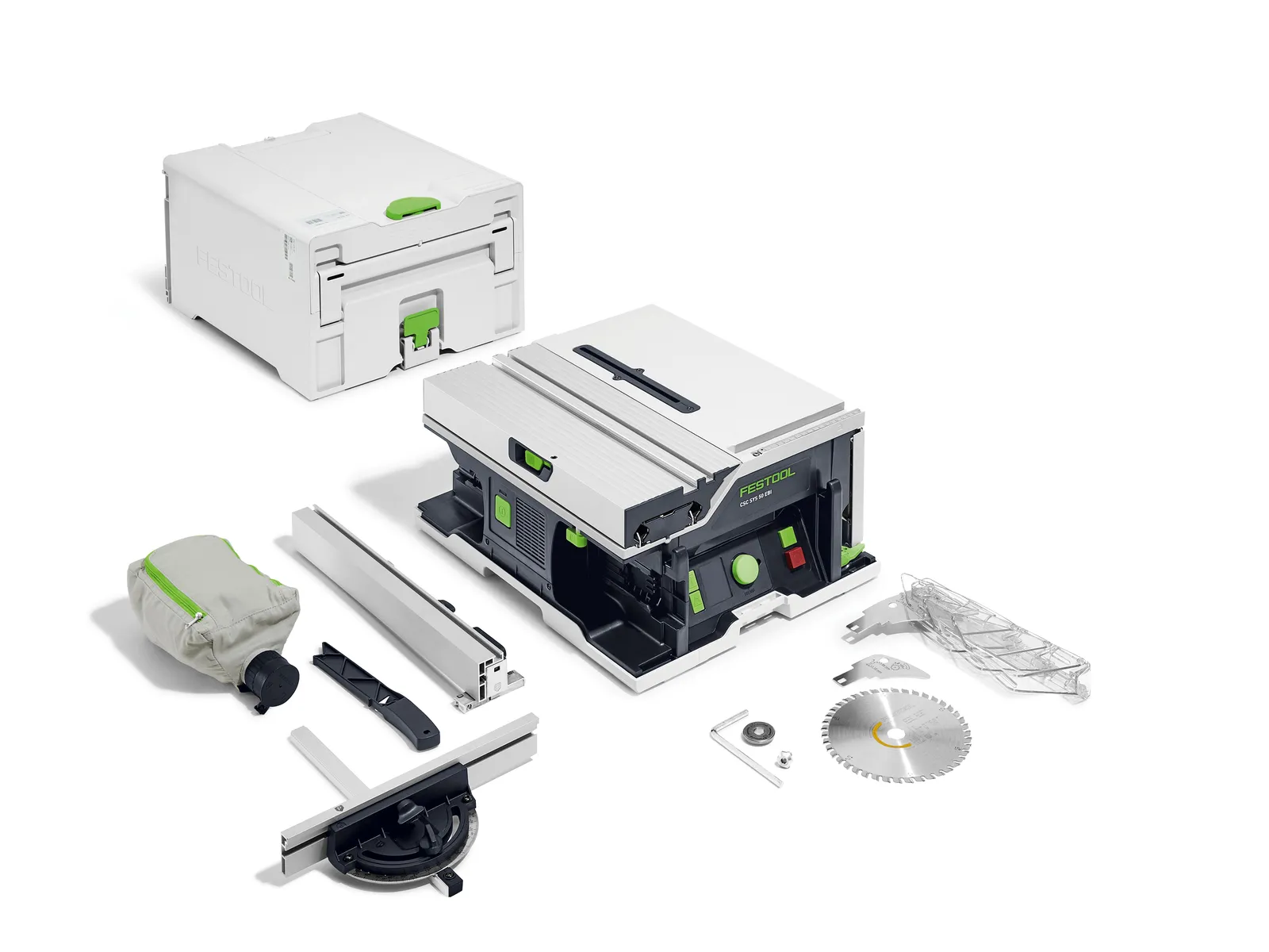 Scie circulaire sur table sans fil Festool CSC SYS 50 EB
