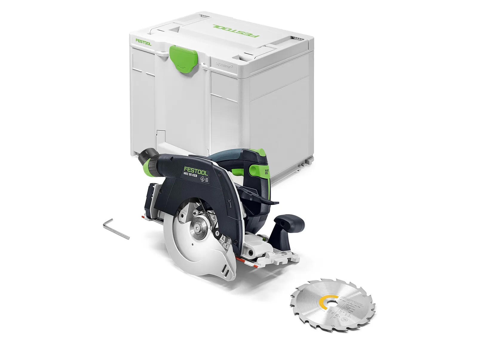 Scie circulaire à capot basculant sans fil Festool HKC 55 KEB