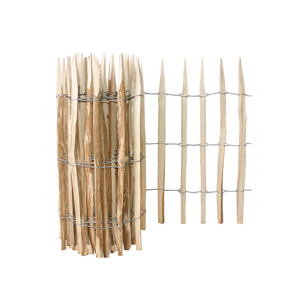 Ganivelle en noisetier 5 x H1.20 m