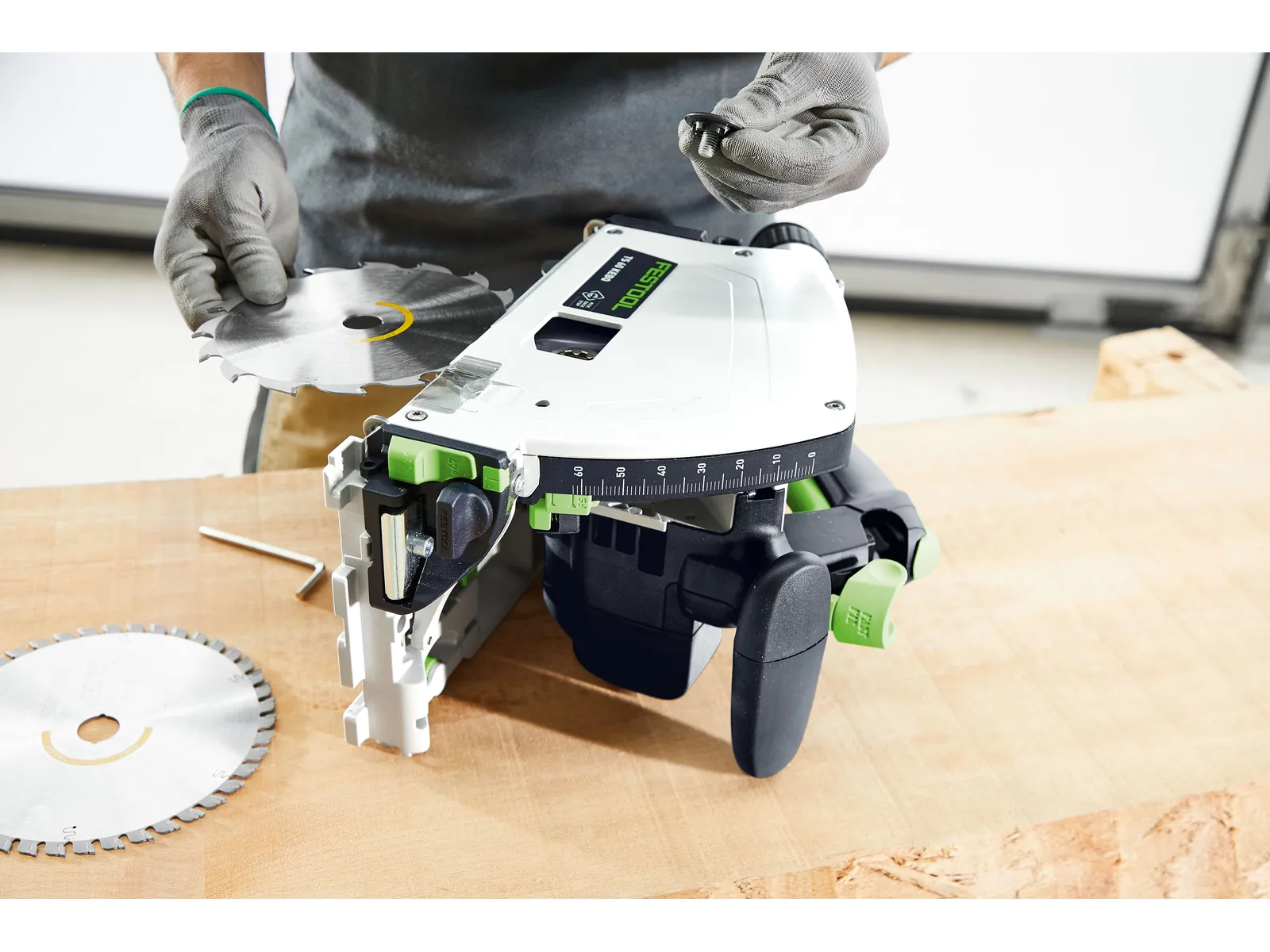 Scie plongeante Festool TS 60 KEBQ 3