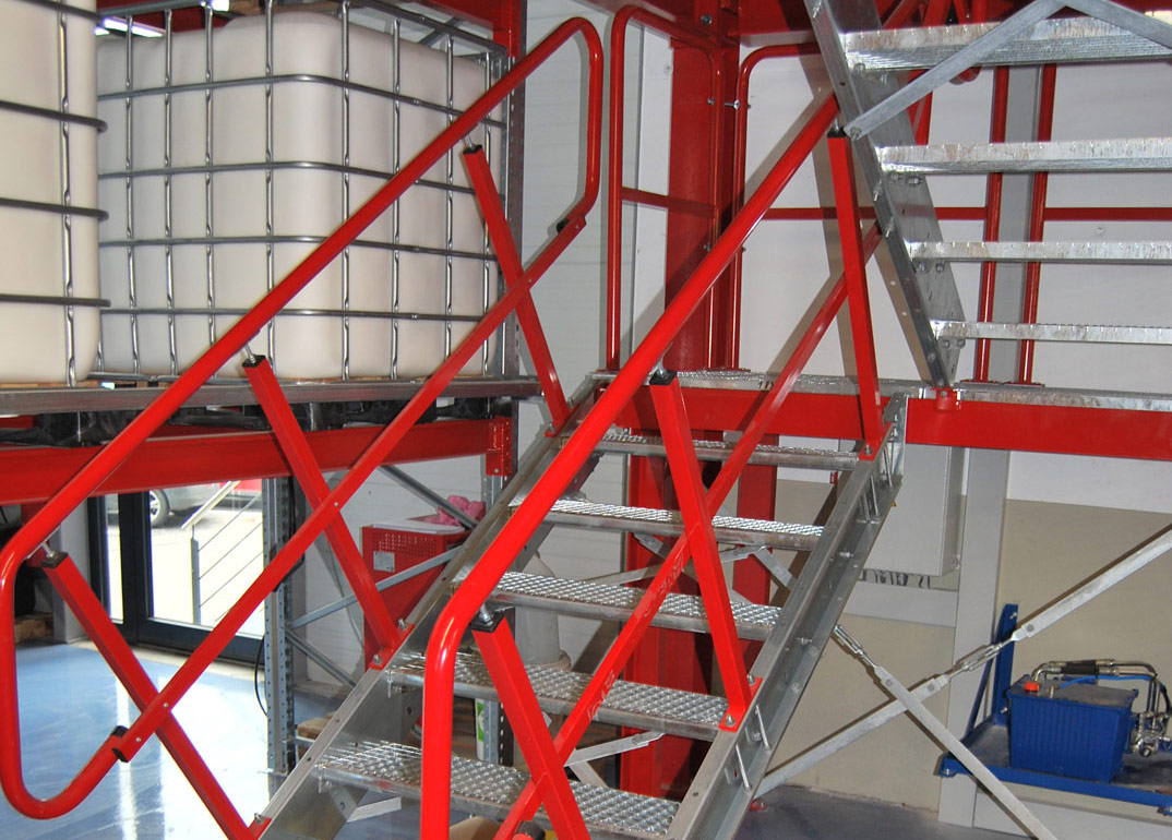 Plateforme de stockage ELVEDI mezzanine