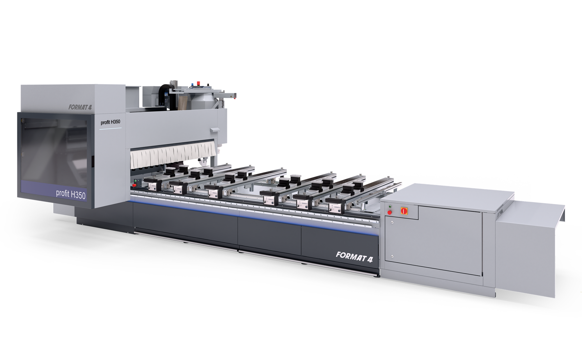 Centre d'usinage CNC 5 axes Format4 profit H350R