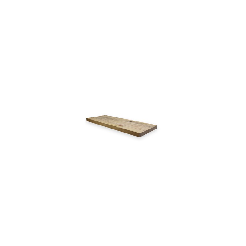 Plateau Maçon 50x250mm Sapin / Épicéa Brut Naturel 4m