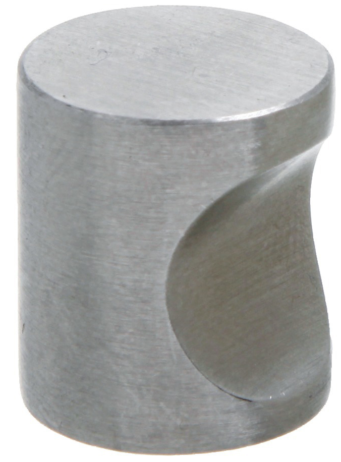BOUTON A ENCOCHE INOX DIAMETRE 16