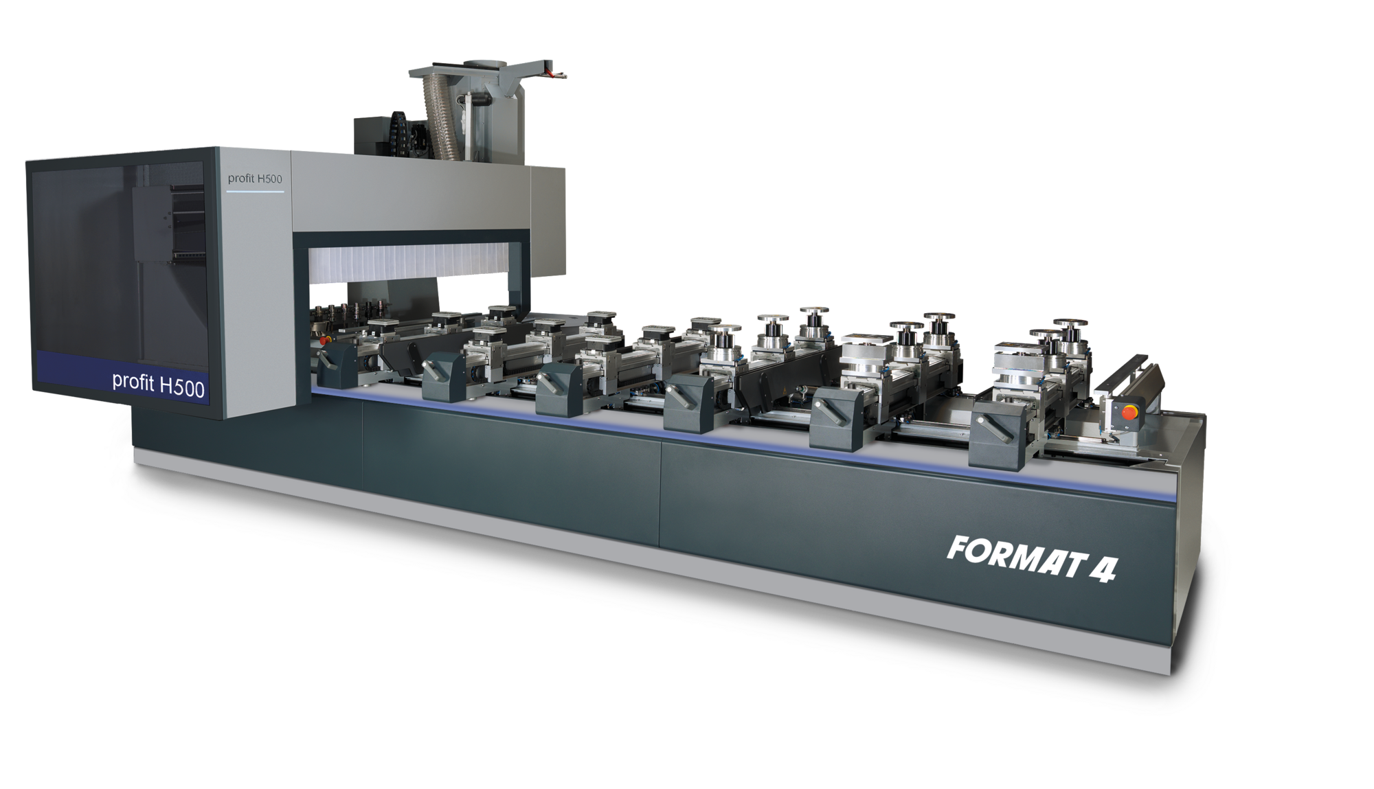 Centre d'usinage CNC 5 axes Format4 profit H500R