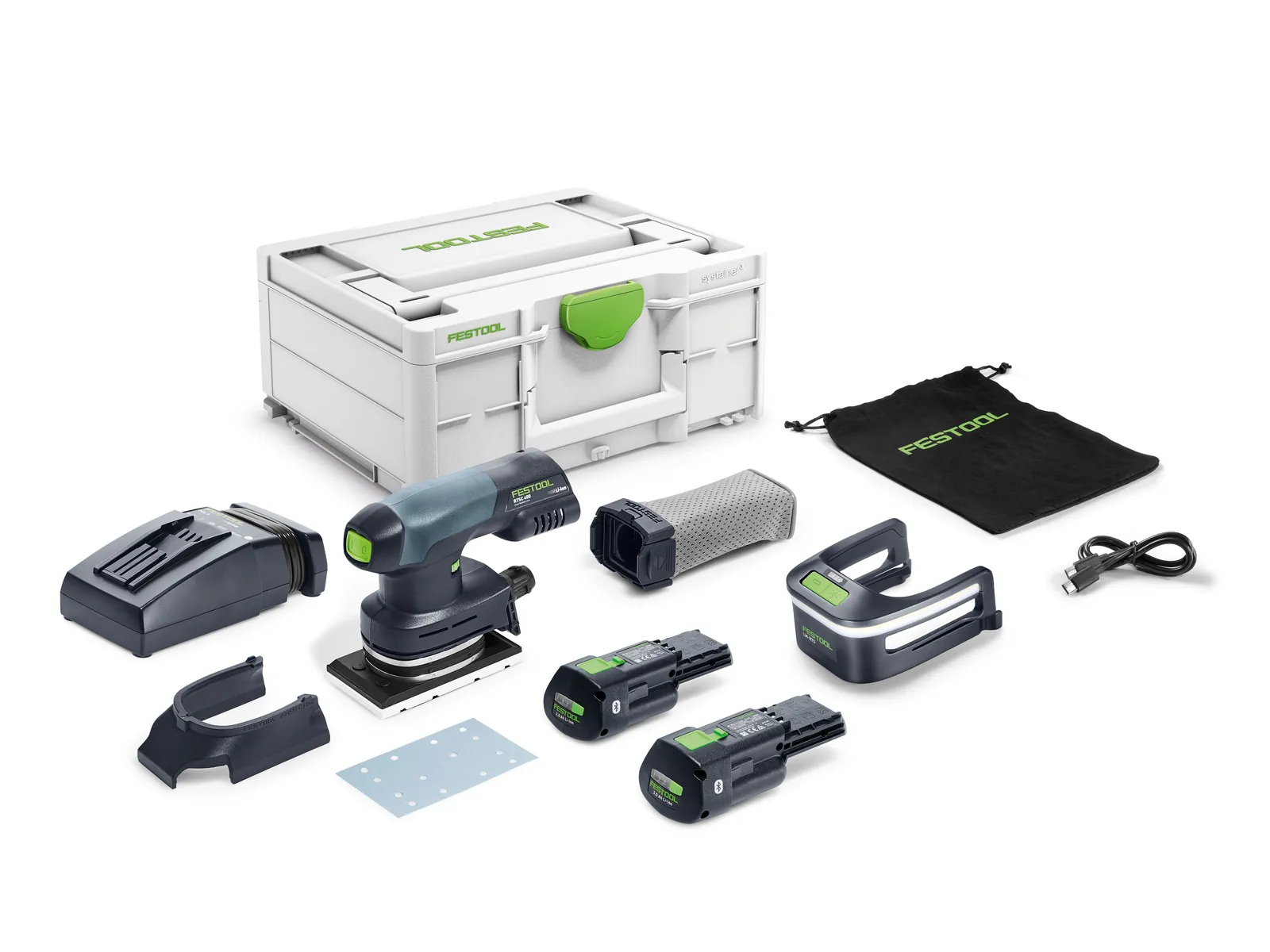 Ponceuse vibrante sans fil Festool RTSC 400 3,0 I
