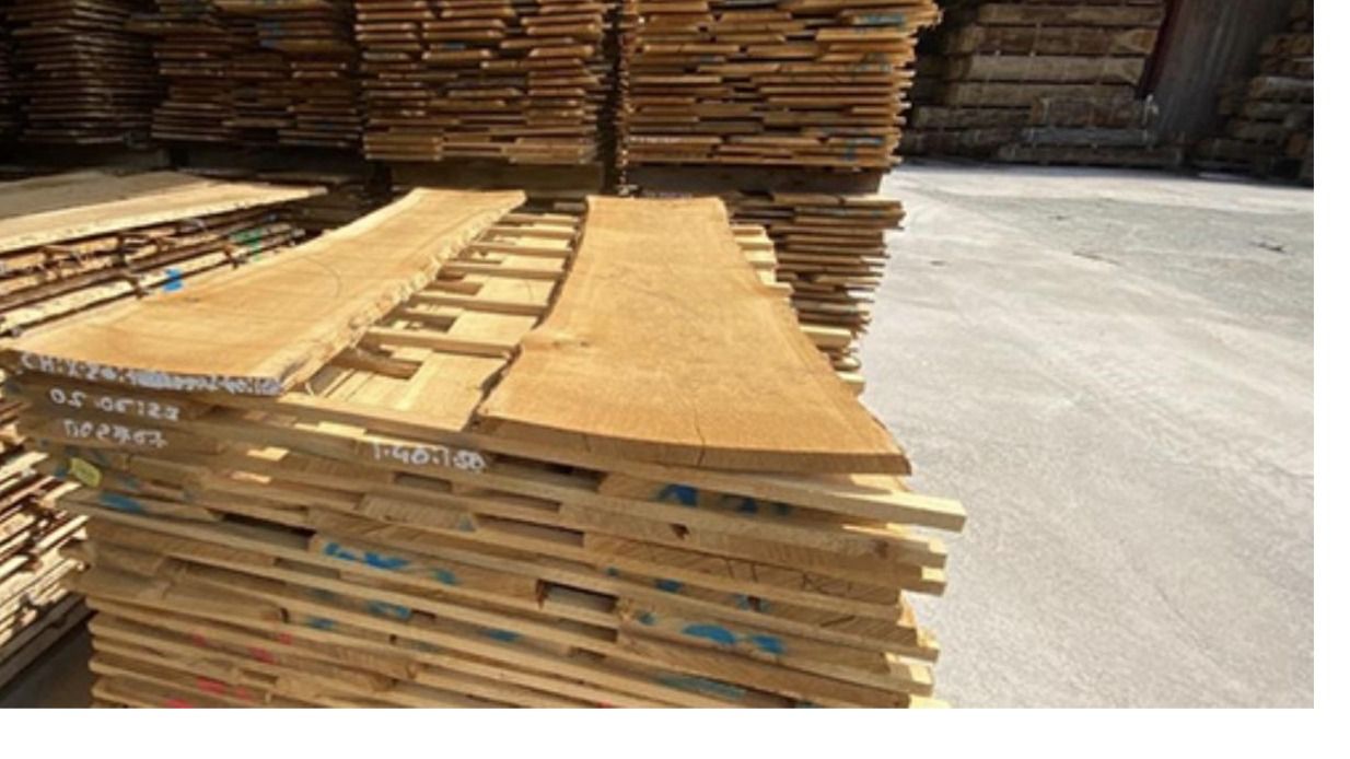 Planches dépareillées chêne