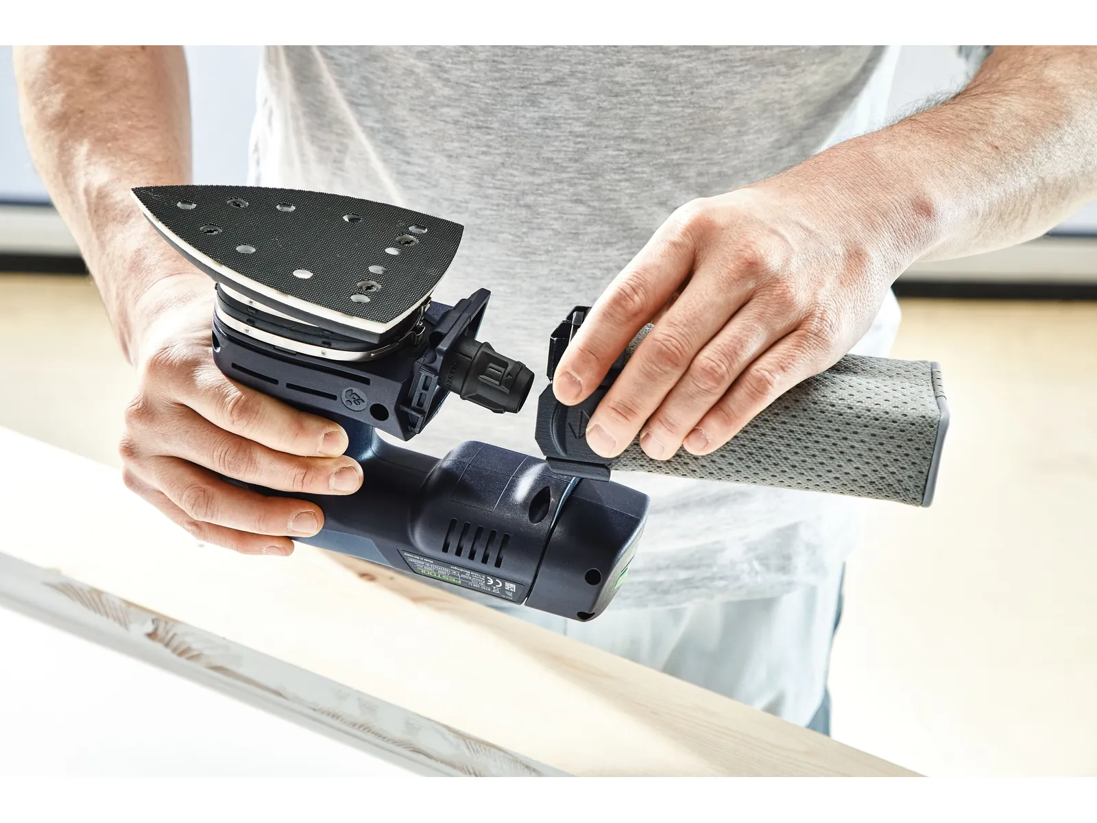 Ponceuse Delta sans fil Festool DTSC 400 3