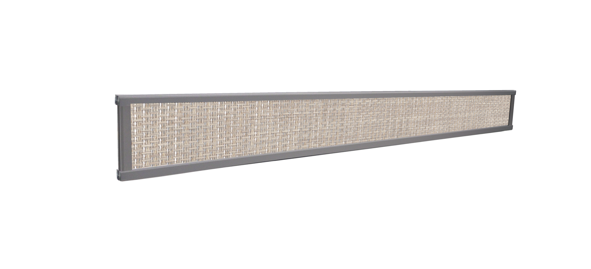 Lame décorative tissu Tech.Style Sable pour clôture composite 3