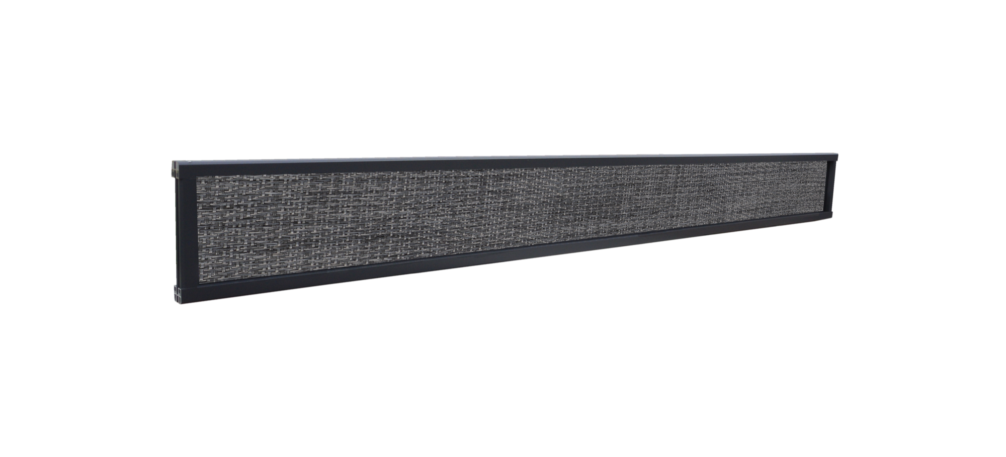 Lame décorative tissu Tech.Style Ardoise pour clôture composite 2