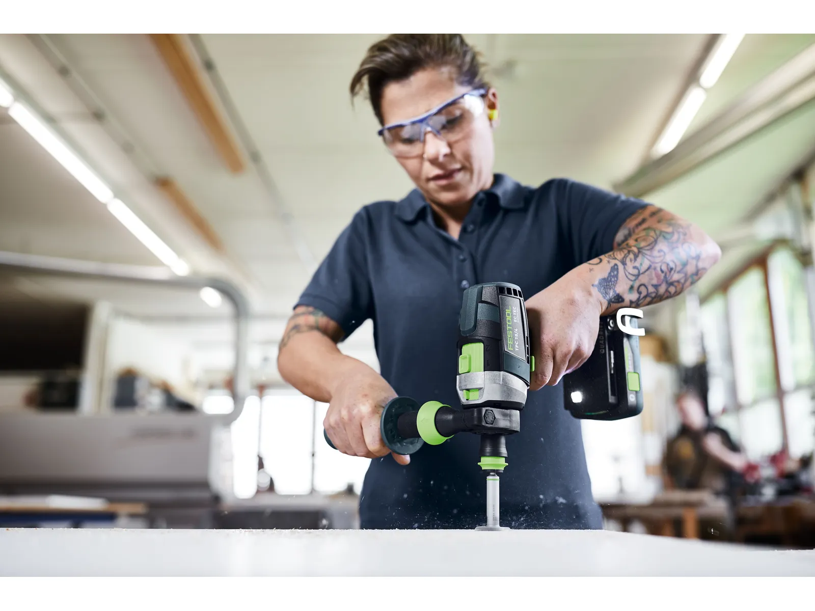 Perceuse-visseuse à percussion sans fil Festool TPC 18/4 4