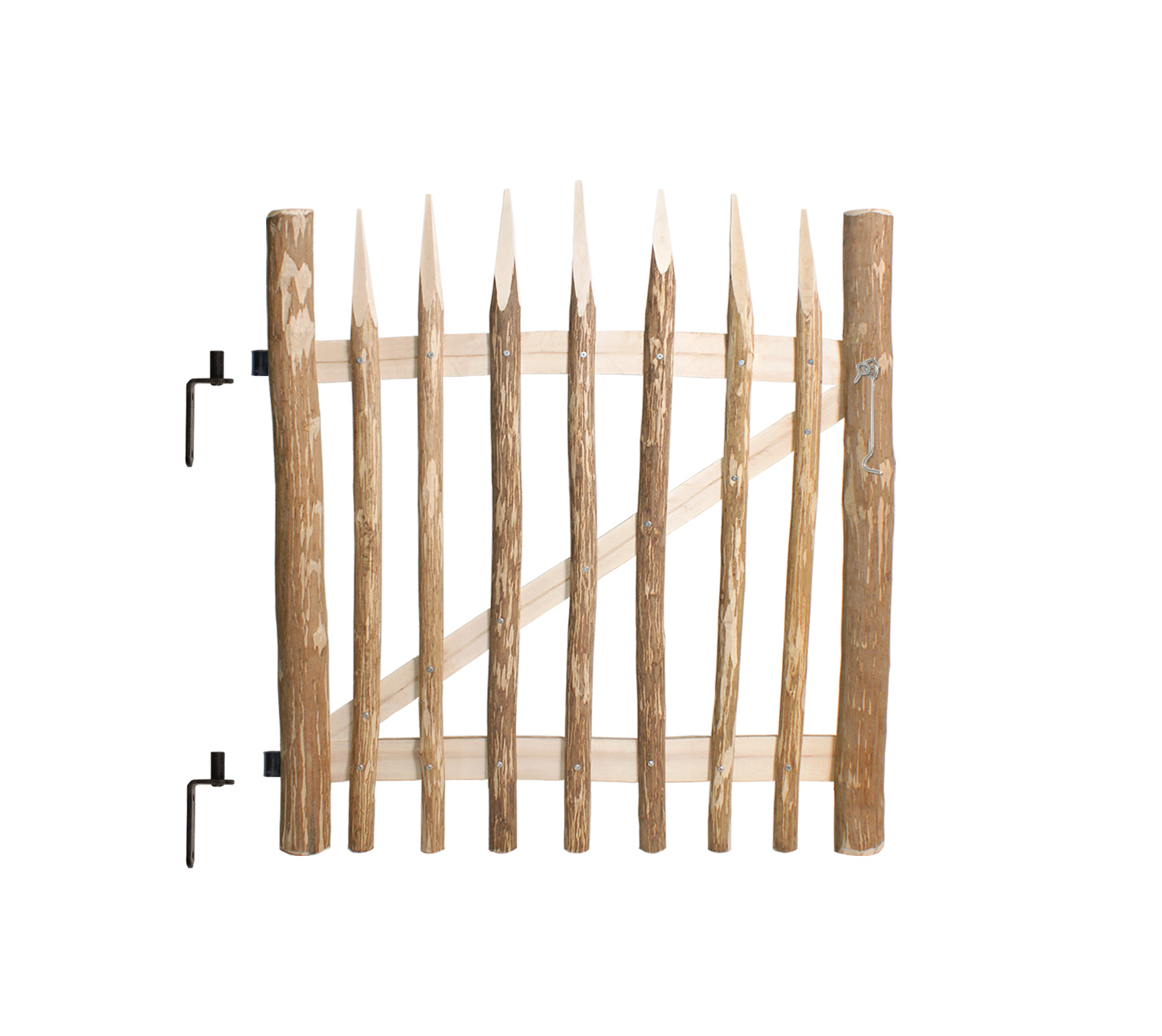 Portillon en noisetier 1.00 × H 0.60 cm