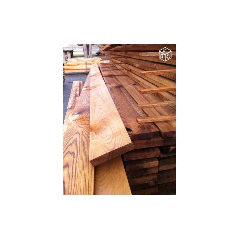 Planche 27x100mm Choix 2-3 Brut Traité Autoclave Marron 3m