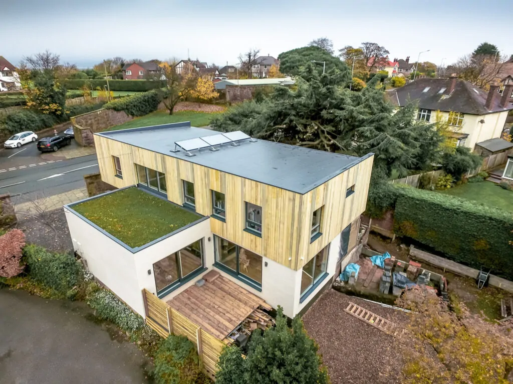 Bungalow transformé en maison d’architecte