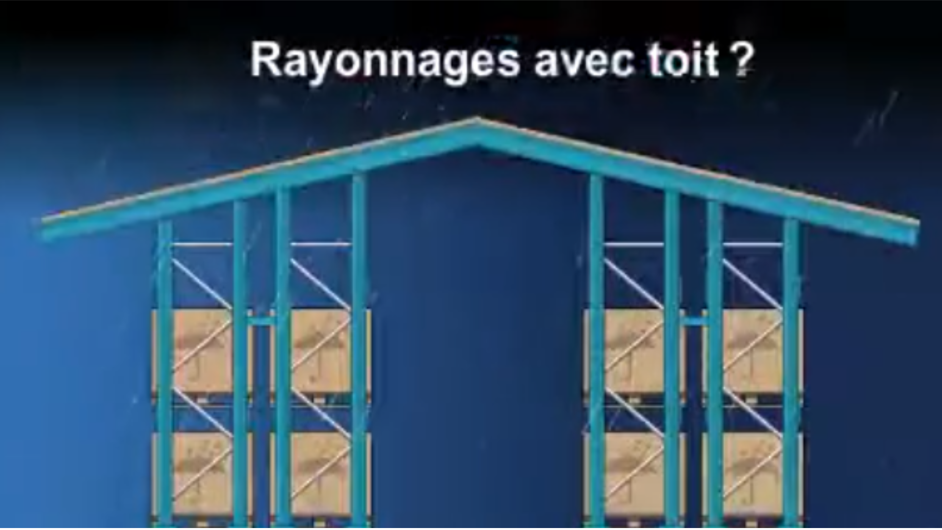 OHRA - Rayonnages avec toiture