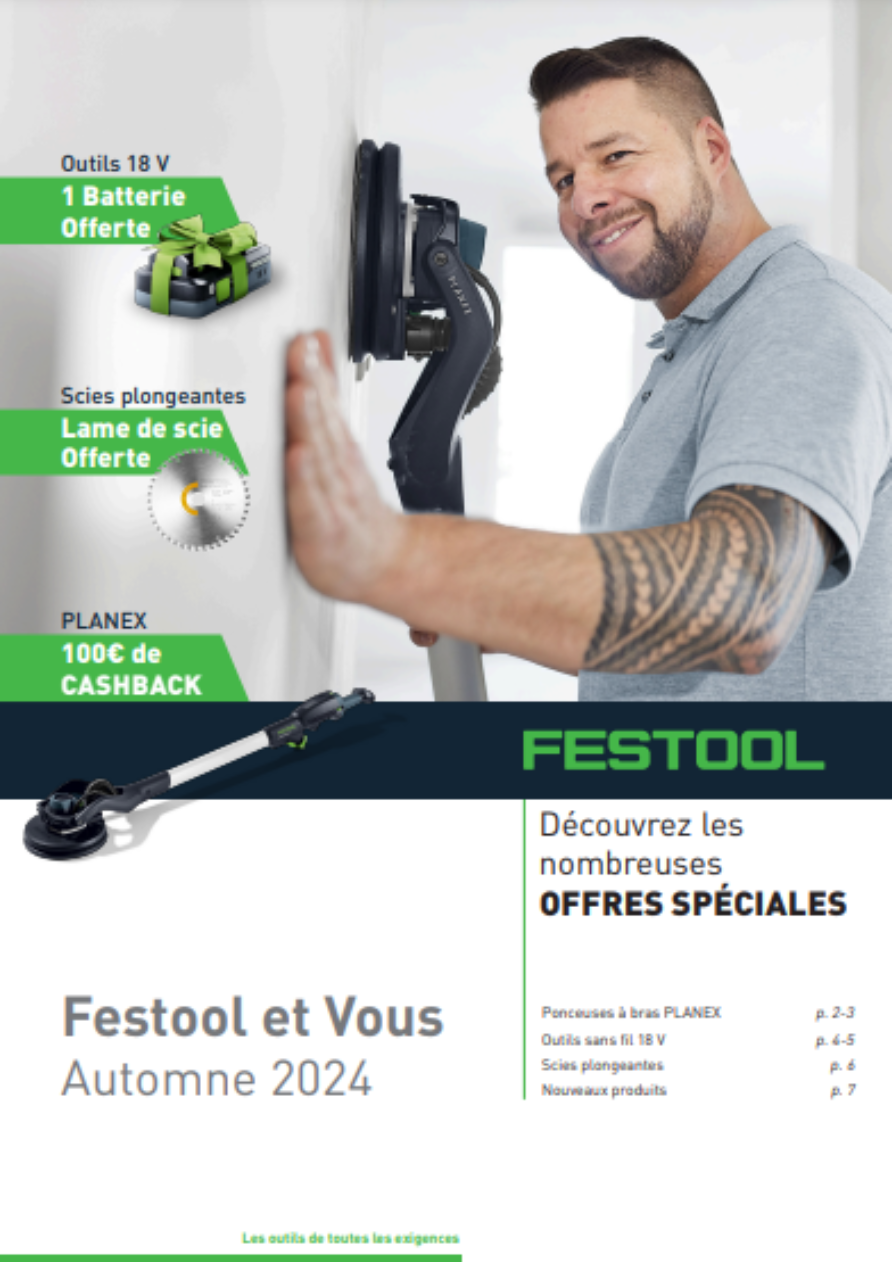 Festool et Vous Septembre 2024