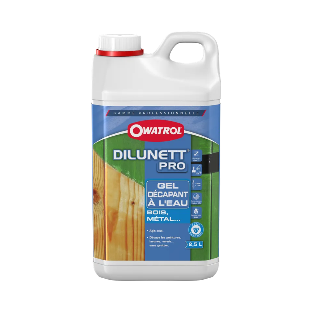 DILUNETT Pro® Décapant vernis bois 