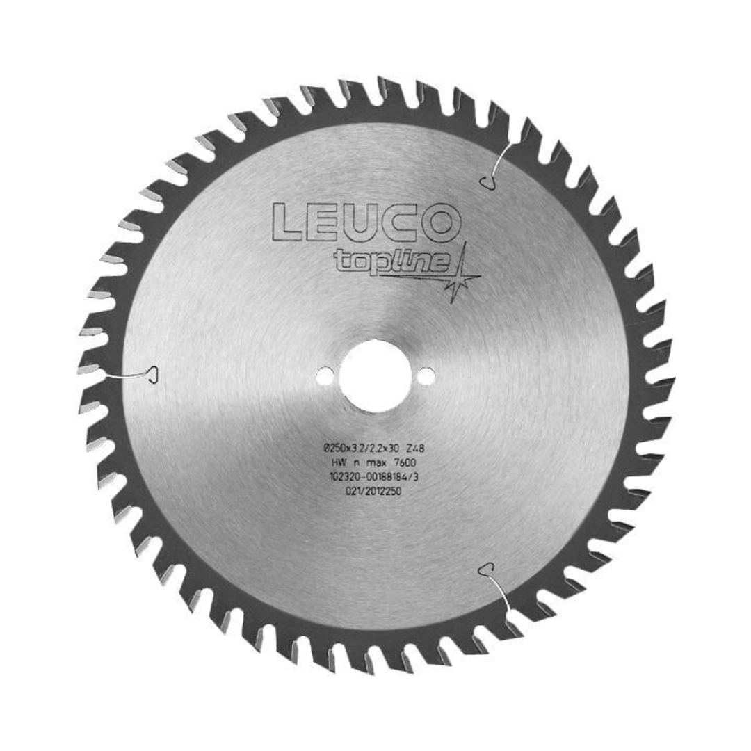 Dimensionnement des lames de scie HW fines WS panneaux à base de bois