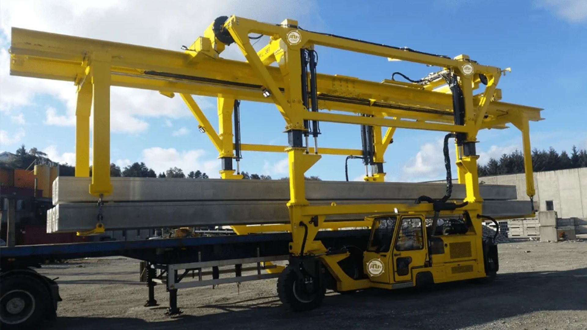 Portique mobile AGILIFTER Charges Hors Gabarit – COMBI-MG