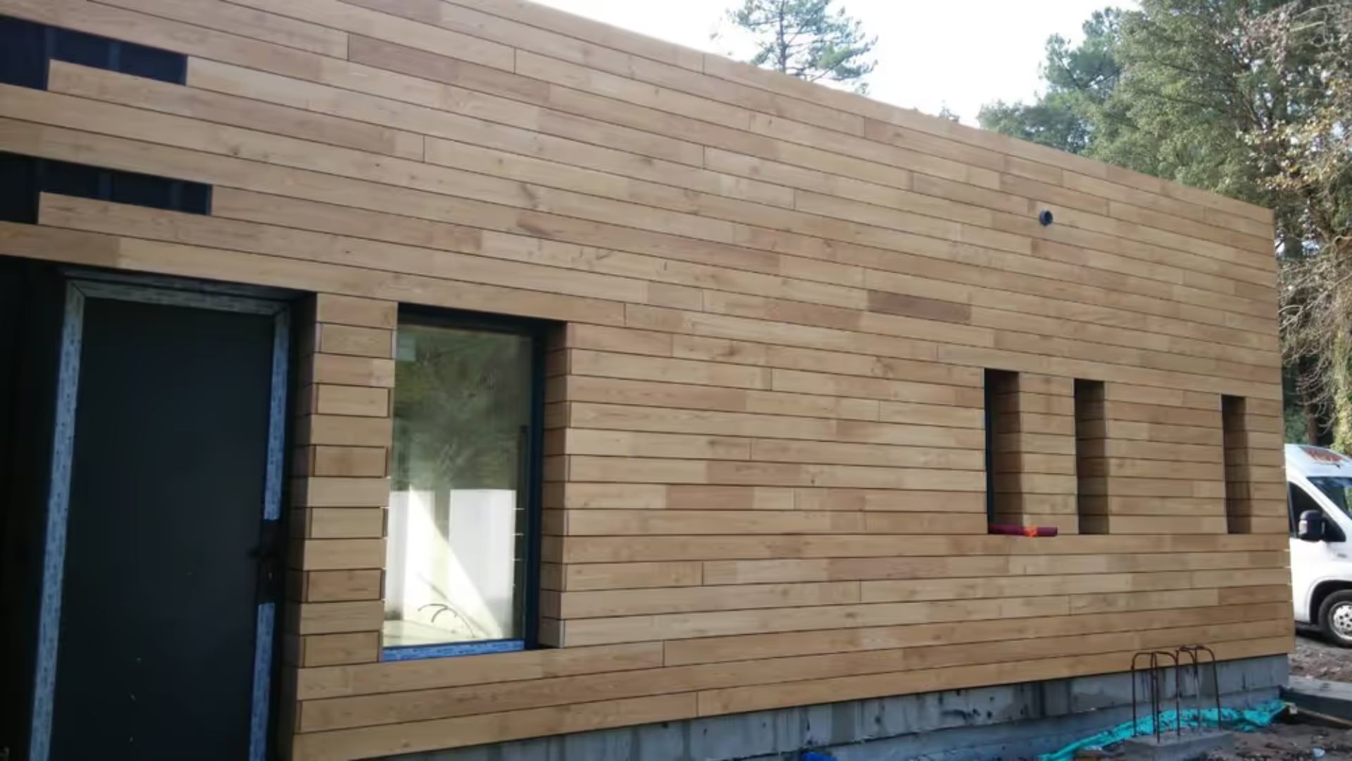 Bardage en bois