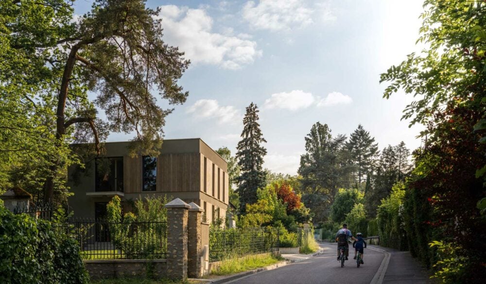 Maison d'architectes à Bois-le-Roi