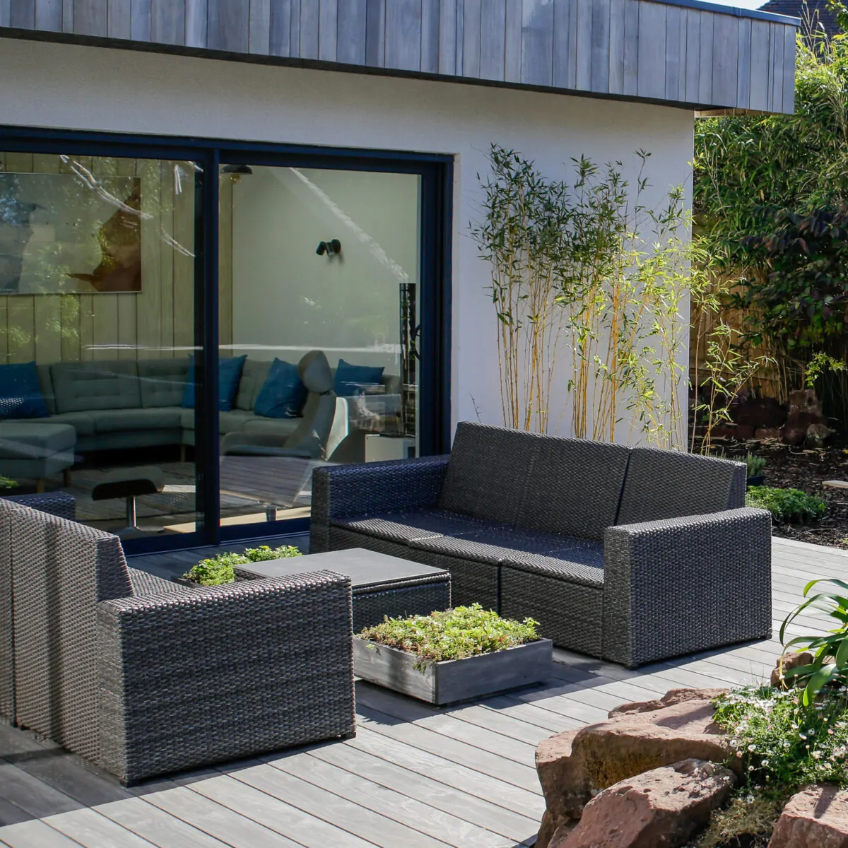 Bungalow transformé en maison d’architecte