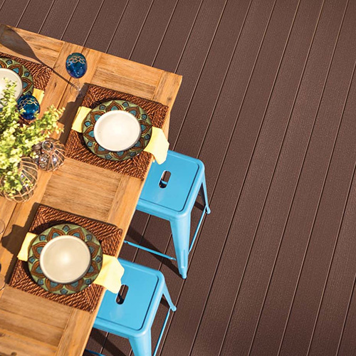 Terrasse composite Prime Collection Dark Teak