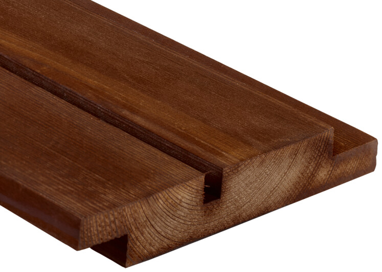Bardage Kebony Character à recouvrement 1FCV 21 x 148mm #2339 2
