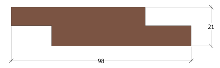 Bardage Kebony Character Recouvrement 90° 5