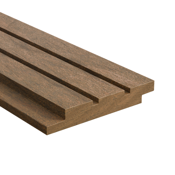 Bardage Kebony Clear à recouvrement 90° 2FCV 22 x 145mm #2842 2