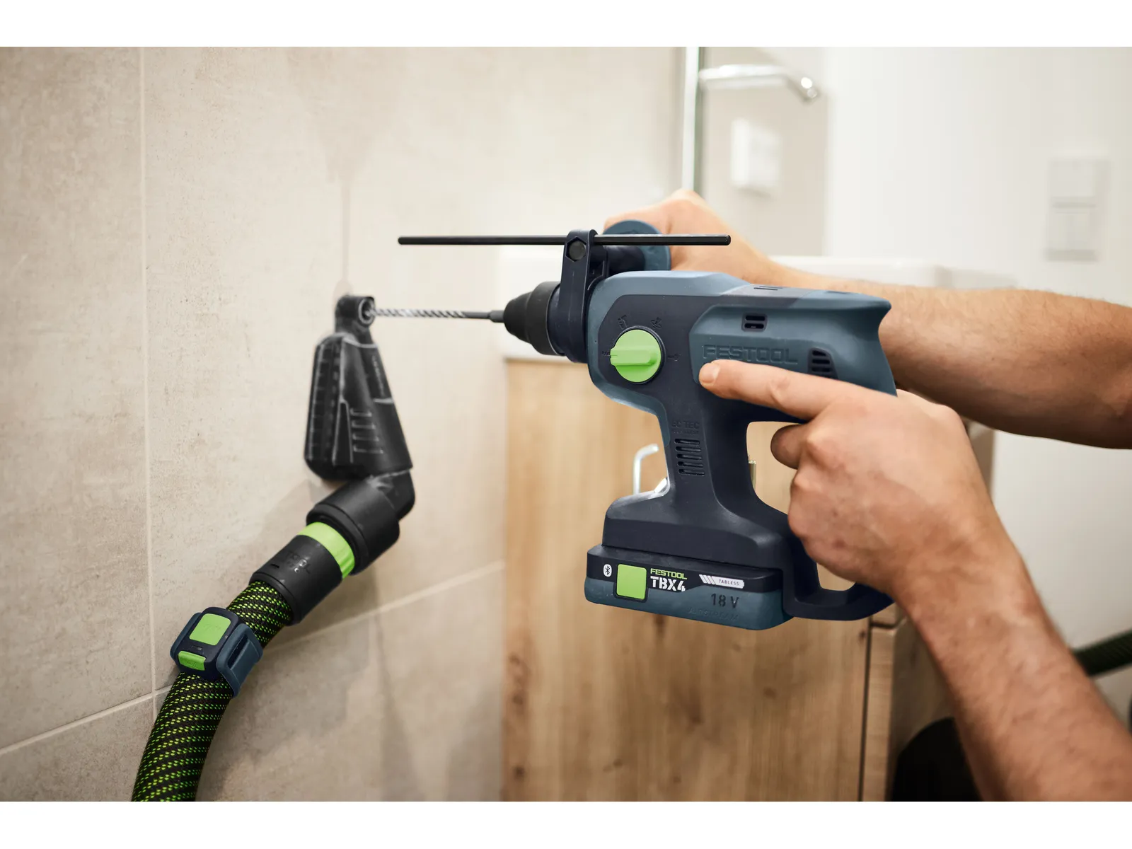 Perforateur-burineur sans fil Festool KHC-S 18 3