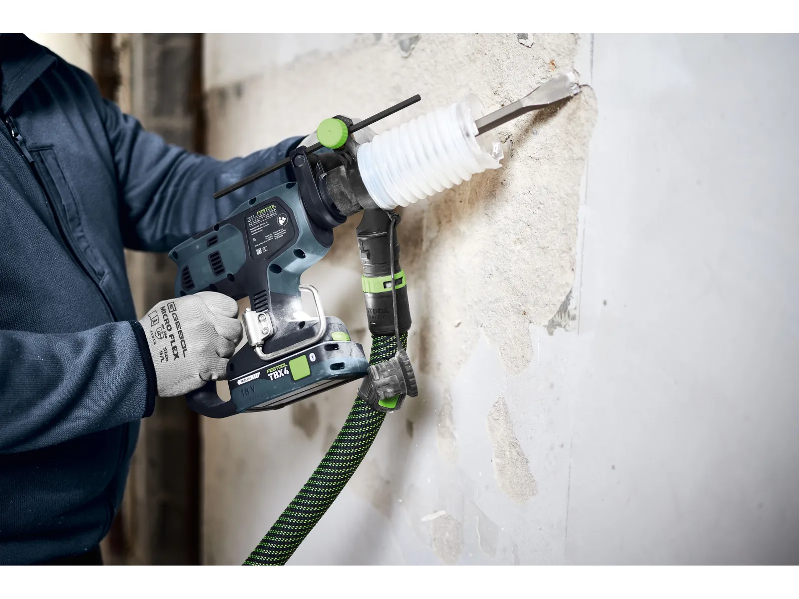 Perforateur-burineur sans fil Festool KHC-S 18 4