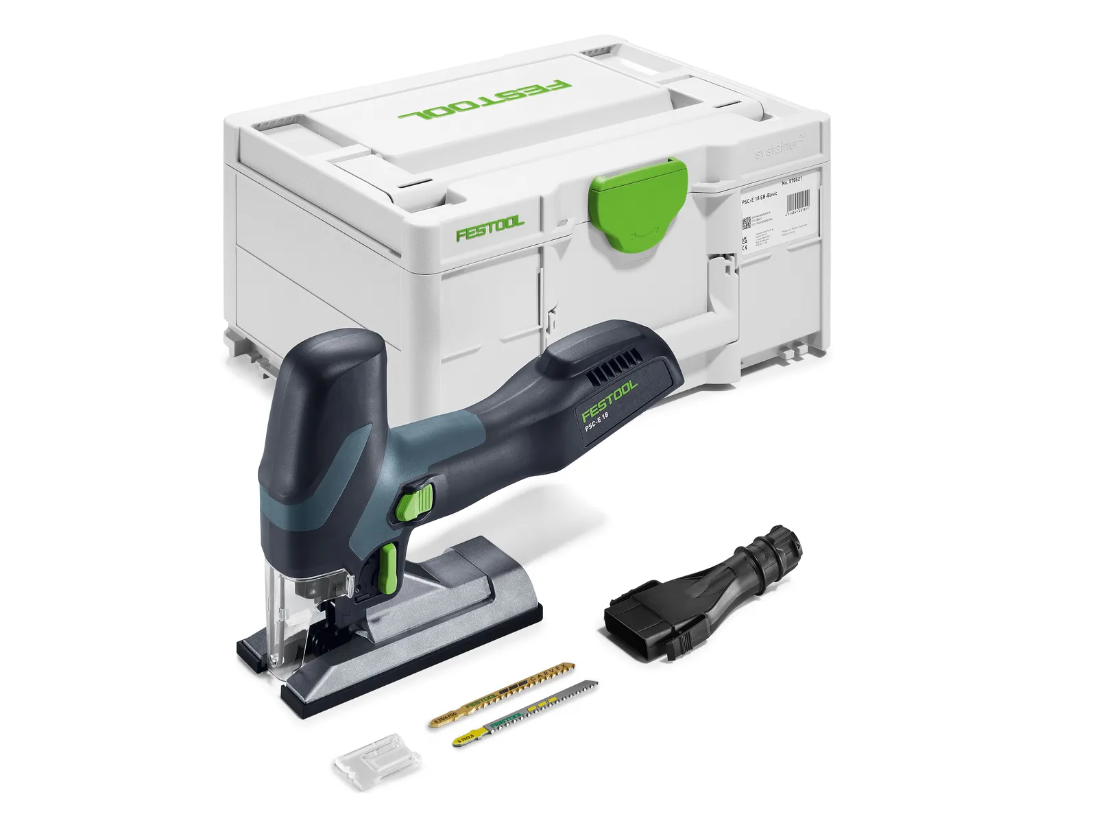 Scie sauteuse sans fil Festool PSC-E 18 EB