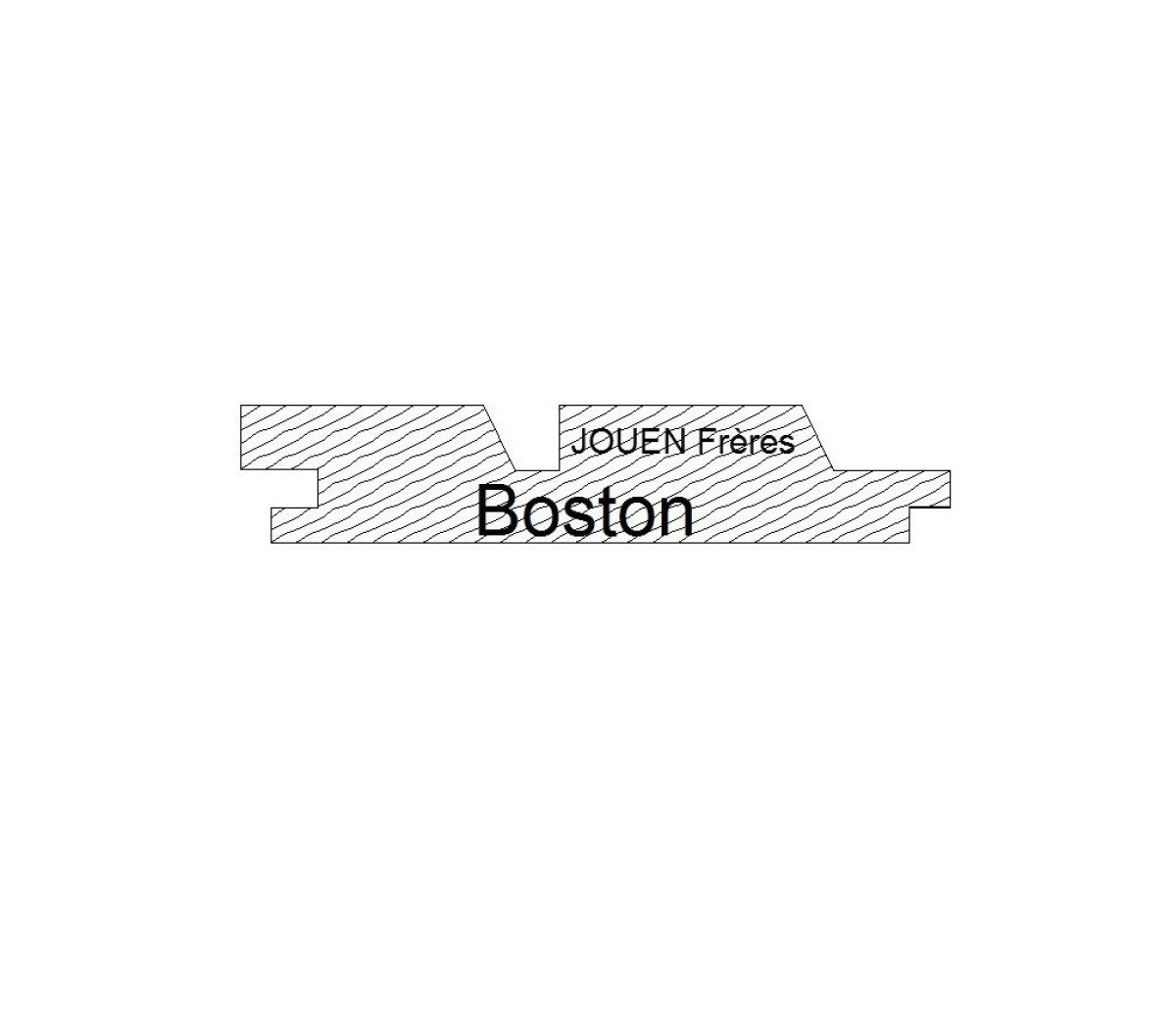 Bardage Boston Épicéa T.H.T. 3