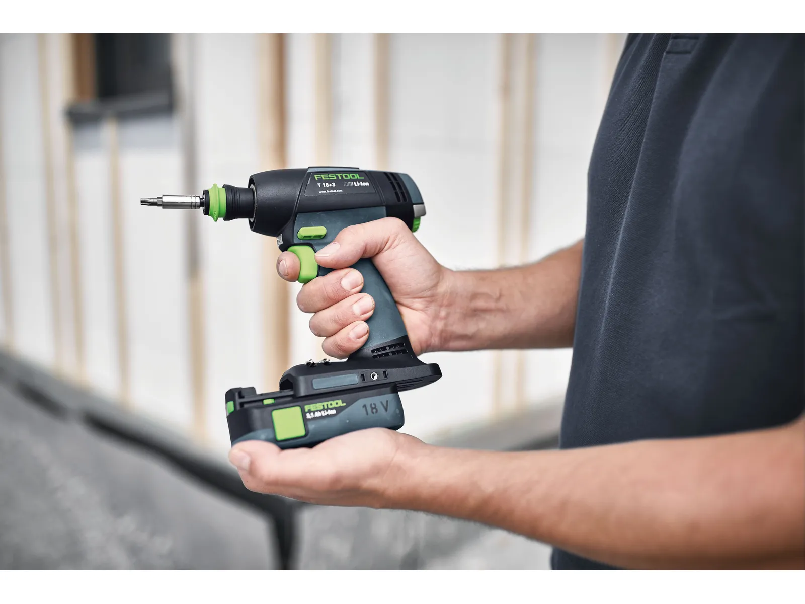Perceuse-visseuse sans fil Festool T 18+3 4
