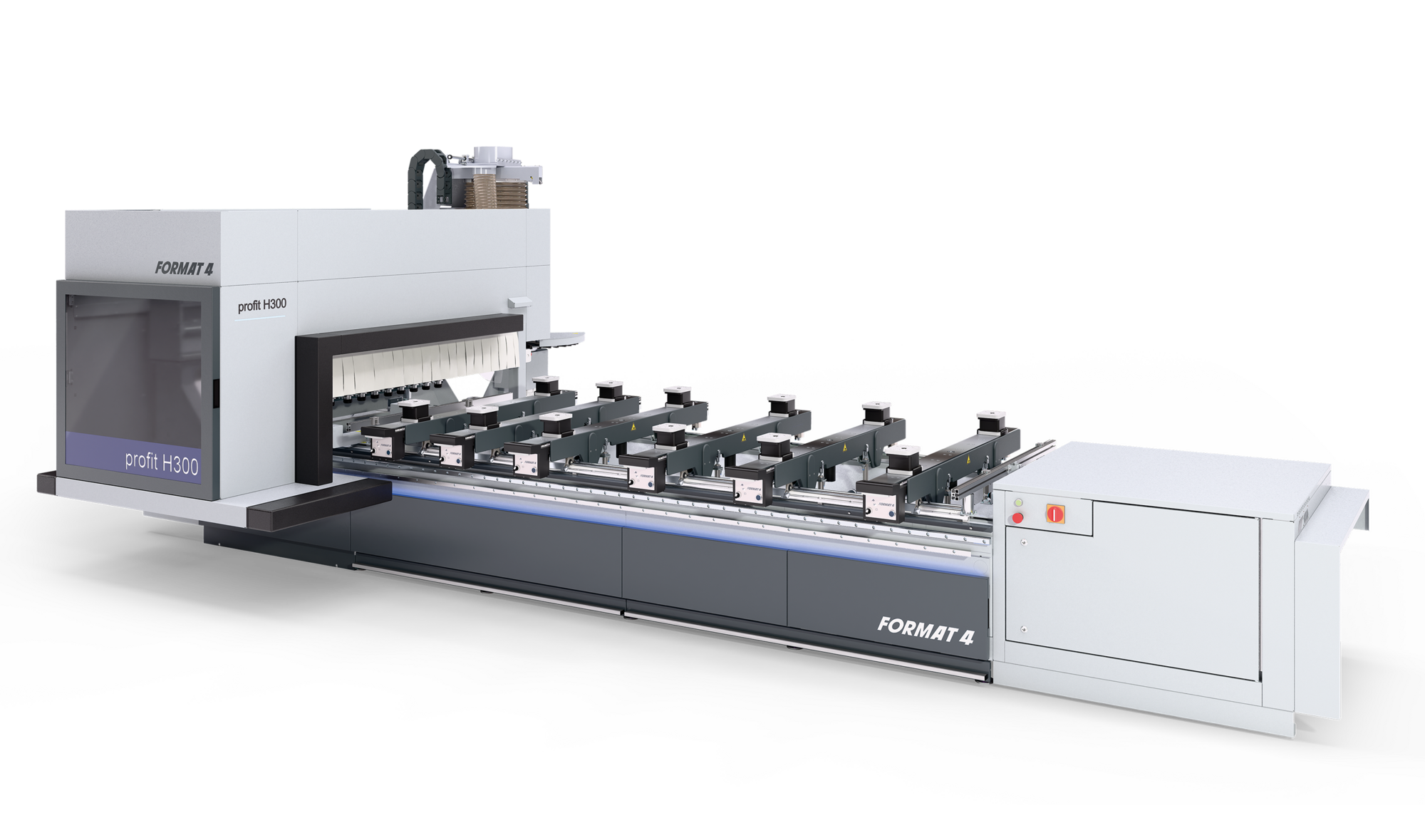 Centre d'usinage CNC 5 axes Format4 profit H300R