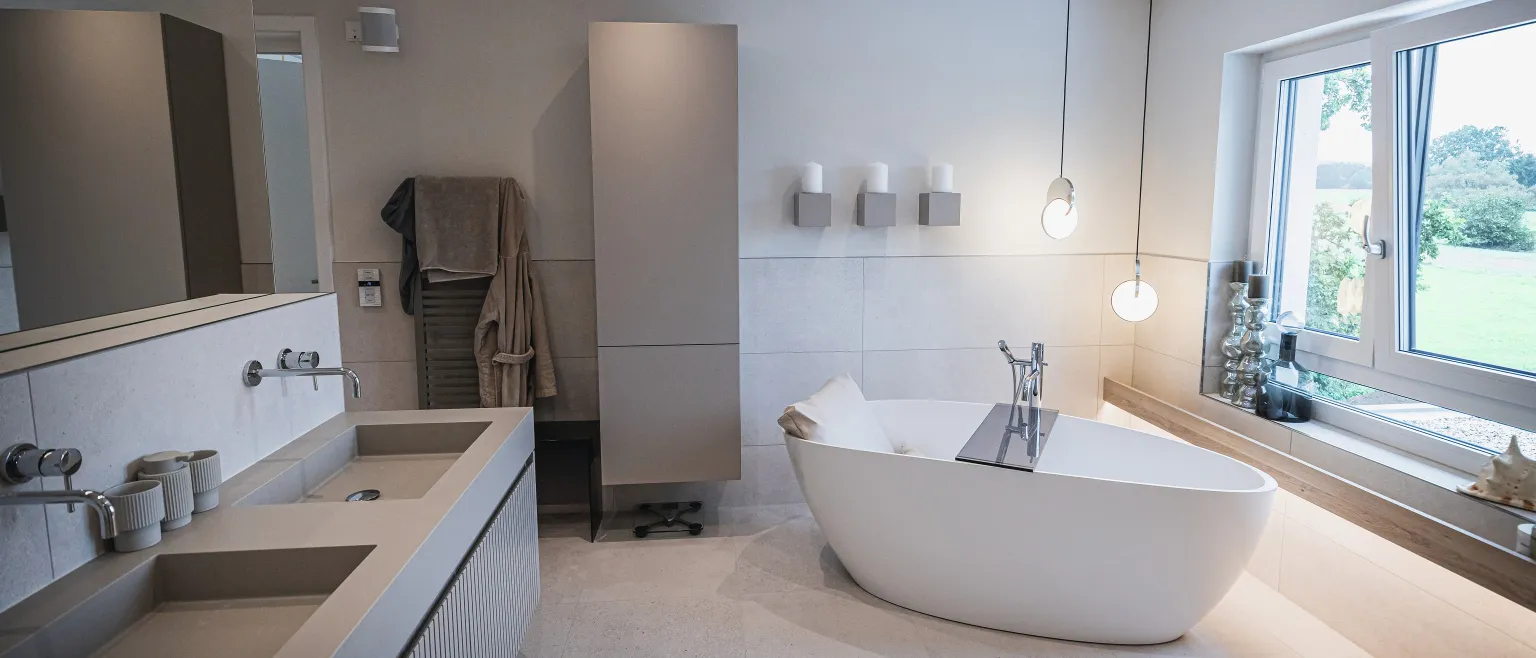 Villa avec concept de design holistique