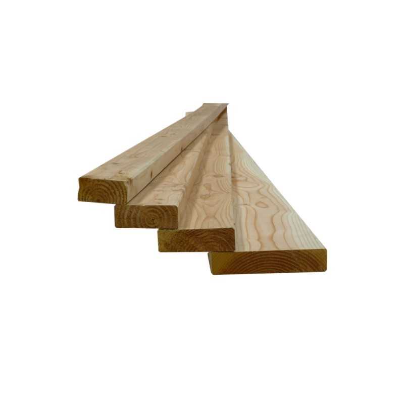 Bois de Structure / Ossature Raboté Sec KD Qualité Charpente C18 Longueur 1m94