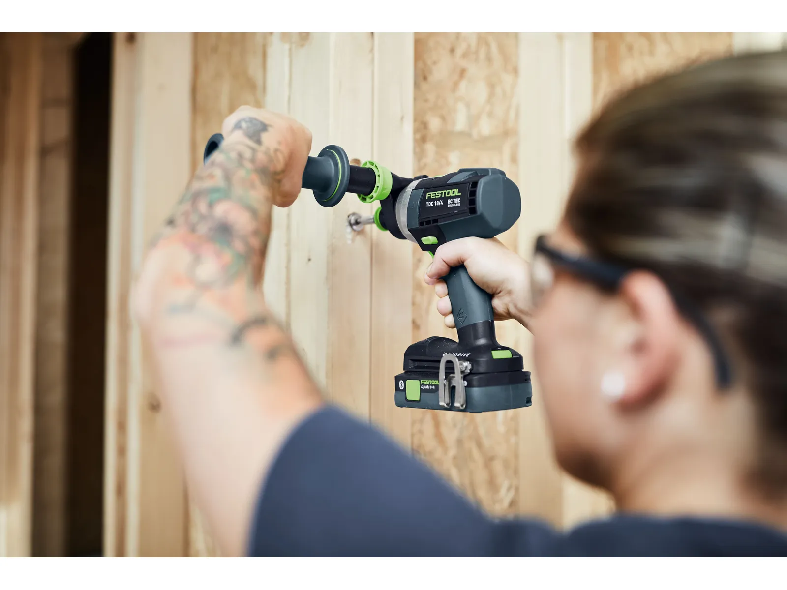 Perceuse-visseuse sans fil Festool TDC 18/4 4