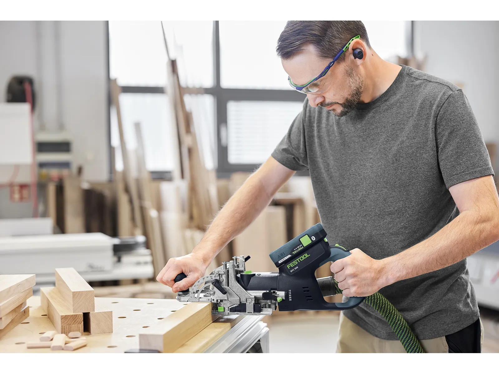 Fraiseuse à lamelles DOMINO sans fil Festool DFC 500 E 4