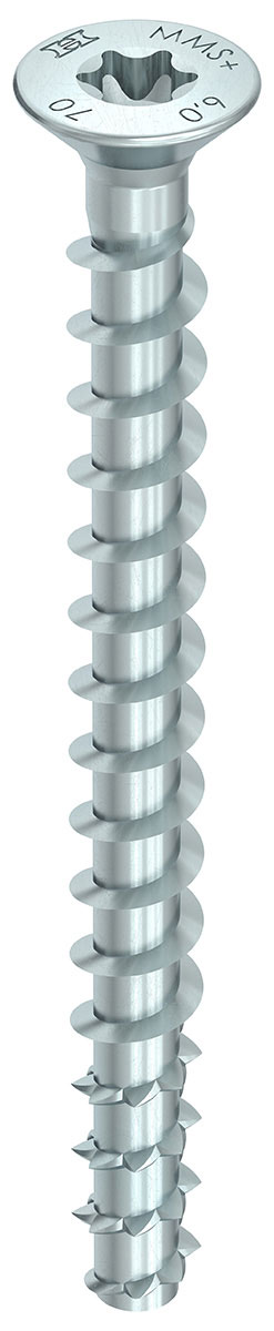 Vis à béton MULTI-MONTI-plus 7.5×80