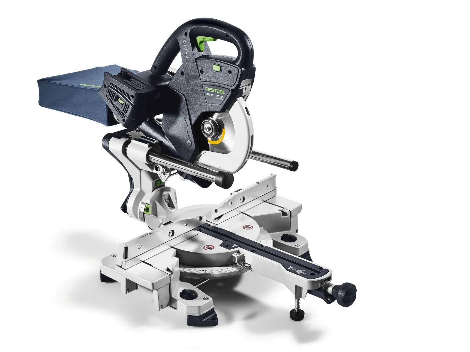 Scie à onglets radiale sans fil Festool KSC 60 EB 2