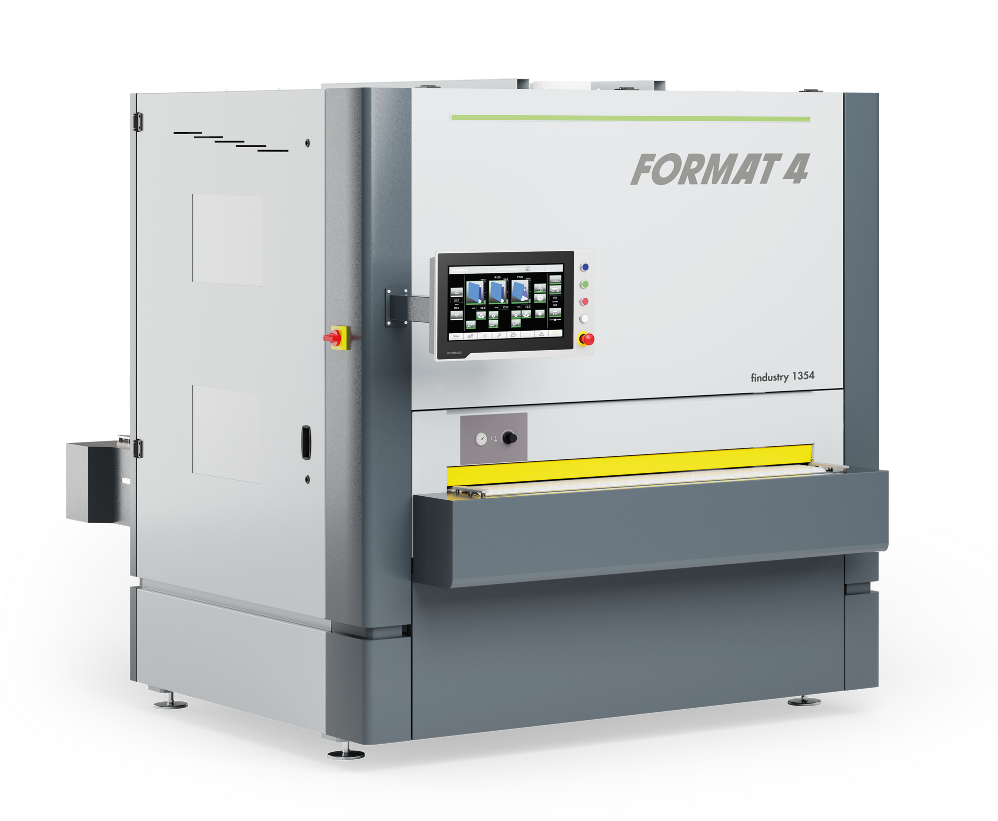 Ponceuse à larges bandes Format4 findustry 1354 smartouch